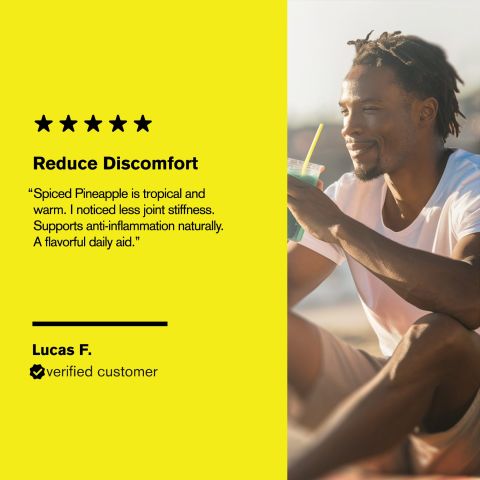 Anti-Inflammation Turmeric Tablets - Black Pepper, Boswellia, Ginger, Turmeric - Thumbnail 7