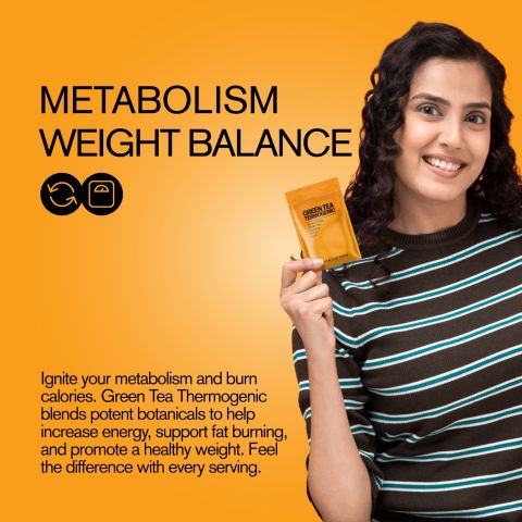 Green Tea Thermogenic Tablets - Amla, Cayenne, Ginger, Green Coffee, Green Tea - Thumbnail 6