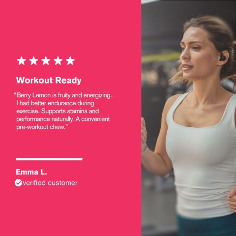 Pre-Workout Natural Stamina Tablets - Amla, Cordyceps, Green Tea, Panax, Rhodiola - Thumbnail 7