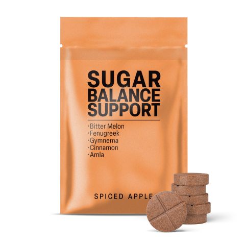 Sugar Balance Support Tablets - Amla, Bitter Melon, Cinnamon, Fenugreek, Gymnema - Thumbnail 2