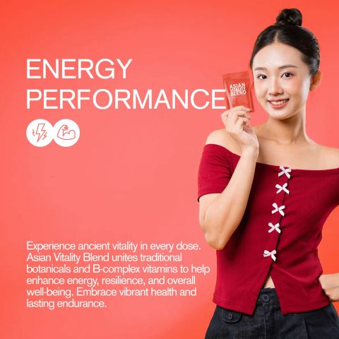 Asian Vitality Blend Tablets - Amla, Astragalus, Goji, Panax, Shilajit - Thumbnail 6