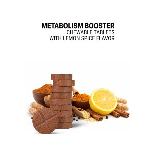 Metabolism Booster Tablets - Cinnamon, Garcinia, Ginger, Green Coffee, Green Tea - Thumbnail 4