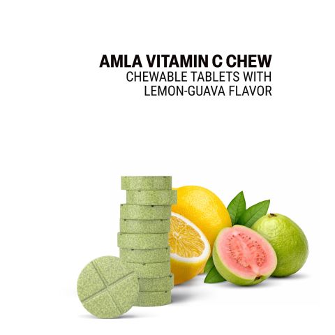 Amla Vitamin C Tablets - Amla, Guava, Lemon Peel - Thumbnail 4