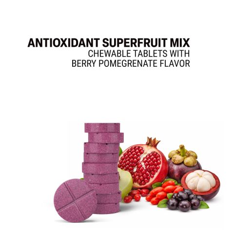 Antioxidant Superfruit Mix Tablets - Acai, Amla, Goji, Mangosteen, Pomegranate - Thumbnail 4