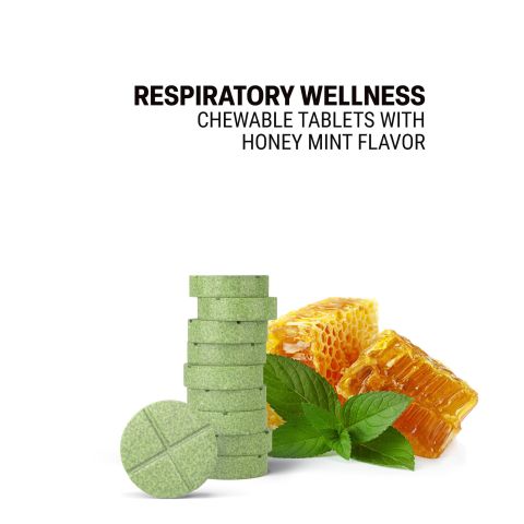 Respiratory Wellness Tablets - Amla, Ginger, Licorice, Long Pepper, Tulsi - Thumbnail 4