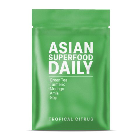 Asian Superfood Daily Tablets - Amla, Goji, Green Tea, Moringa, Turmeric - Thumbnail 3