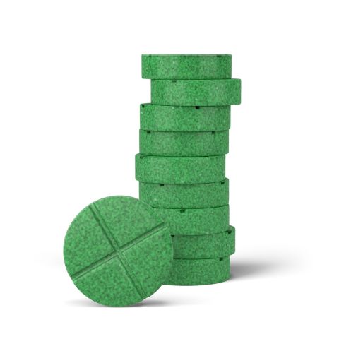 Green Superblend Tablets - Barley Grass, Chlorella, Moringa, Spirulina, Wheatgrass - Thumbnail 1