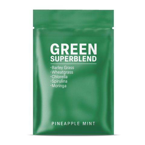 Green Superblend Tablets - Barley Grass, Chlorella, Moringa, Spirulina, Wheatgrass - Thumbnail 3