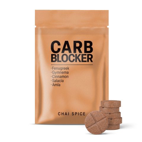 Carb Blocker Tablets - Amla, Cinnamon, Fenugreek, Gymnema, Salacia - Thumbnail 2