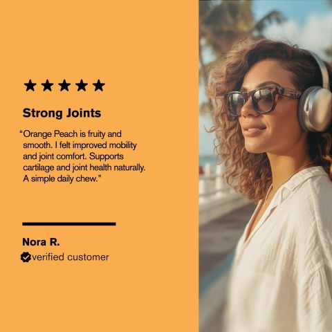 Collagen + Cartilage Support Tablets - Amla, Bamboo Silica, Boswellia, Gotu, Turmeric - Thumbnail 7