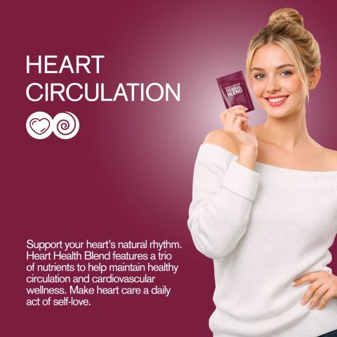 Heart Health Herbal Blend Tablets - Amla, Arjuna, Garlic, Hawthorn, Turmeric - Thumbnail 6