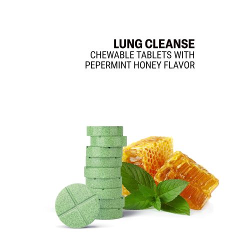 Lung Cleanse Tablets - Amla, Ginger, Licorice, Long Pepper, Tulsi - Thumbnail 4