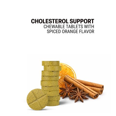 Cholesterol Support Tablets - Amla, Arjuna, Garlic, Guggul, Turmeric - Thumbnail 4