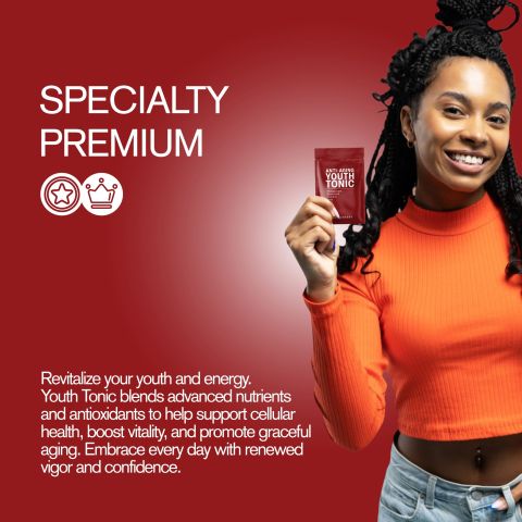 Anti-Aging Youth Tonic Tablets - Amla, Gotu, Pomegratane, Resveratrol, Turmeric - Thumbnail 6