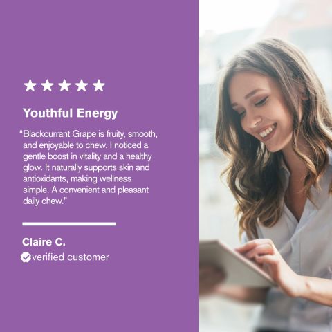 Anti-Aging Antioxidant Tablets - Amla, Green Tea, Pomegranate, Resveratrol, Turmeric - Thumbnail 7