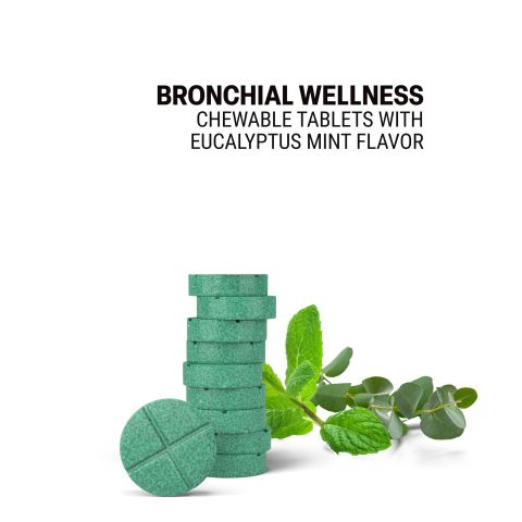 Bronchial Wellness Tablets - Amla, Ginger, Licorice, Long Pepper, Tulsi - Thumbnail 4