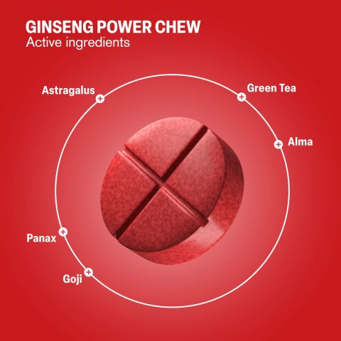 Ginseng Power Tablets - Amla, Astragalus, Goji, Green Tea, Panax - Thumbnail 5