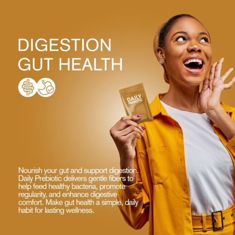 Daily Prebiotic Tablets - Amla, Fennel, Ginger, Inulin/FOS, Triphala - Thumbnail 6