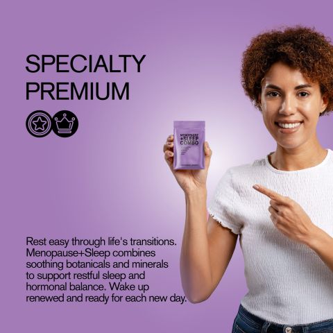 Menopause + Sleep Combo Tablets - Amla, Ashwagandha, Chamomile, Jujube, Shatavari - Thumbnail 6