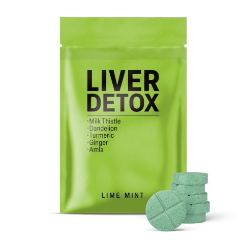 Liver Detox Tablets - Amla, Dandelion, Ginger, Milk Thistle, Turmeric - Thumbnail 2