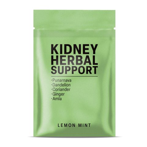 Kidney Herbal Support Tablets - Amla, Coriander, Dandelion, Ginger, Punarnava - Thumbnail 3