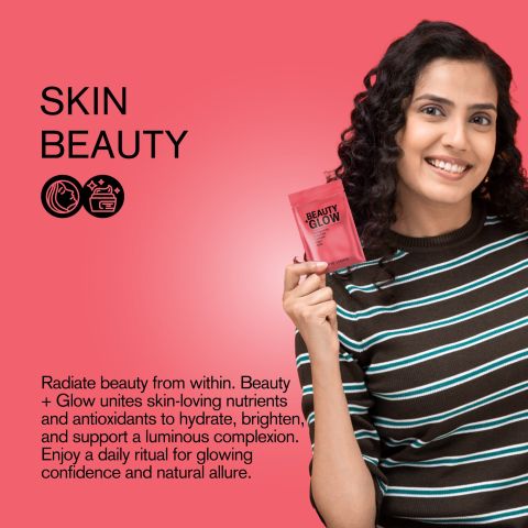 Beauty + Glow Tablets - Amla, Gotu Kola, Pearl, Pomegratane, Turmeric - Thumbnail 6