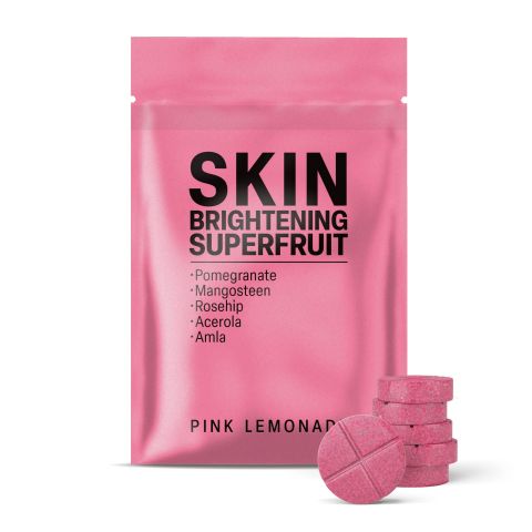 Skin Brightening SuperFruit Tablets - Acerola, Amla, Mangosteen, Pomegranate, Rosehip - Thumbnail 2