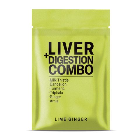 Liver + Digestion Combo Tablets - Amla, Dandelion, Ginger, Milk Thistle, Triphala, Turmeric - Thumbnail 3
