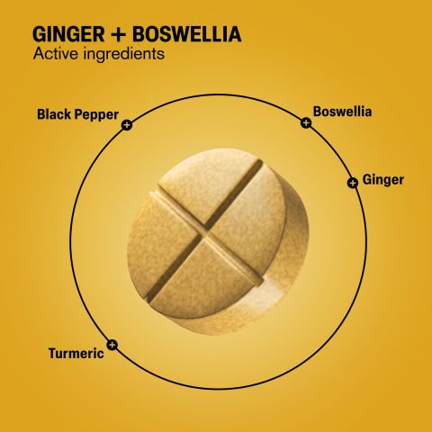 Ginger + Boswellia Tablets - Black Pepper, Boswellia, Ginger, Turmeric - Thumbnail 5