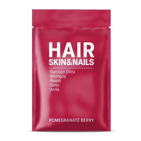 Hair Skin & Nails Tablets - Amla, Bamboo Silica, Bhringraj, Gotu, Neem - Thumbnail 3