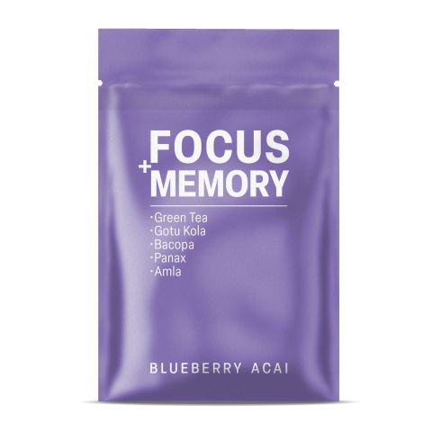 Focus + Memory Tablets - Amla, Bacopa, Gotu Kola, Green Tea, Panax - Thumbnail 3