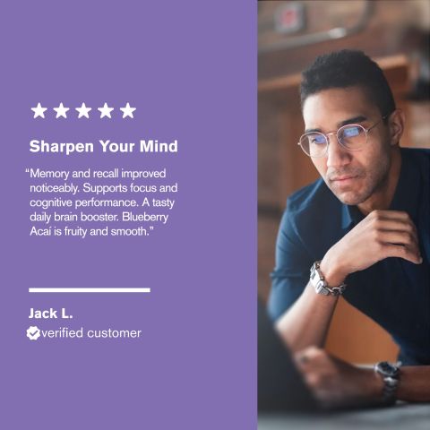 Focus + Memory Tablets - Amla, Bacopa, Gotu Kola, Green Tea, Panax - Thumbnail 7