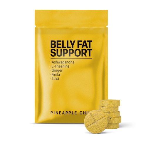 Belly Fat Support Tablets - Amla, Ashwagandha, Ginger, L-Theanine, Tulsi - Thumbnail 2