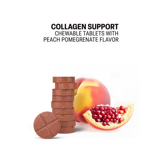 Collagen Support Herbs Tablets - Amla, Bamboo Silica, Gotu, Pomegranate, Turmeric - Thumbnail 4