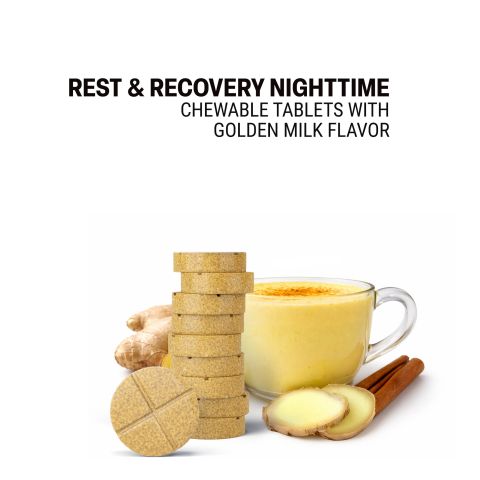 Rest & Recovery Nighttime Tablets - Amla, Ashwagandha, Gotu Kola, Jujube, Turmeric - Thumbnail 4