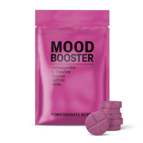 Mood Booster Tablets - Amla, Ashwagandha, Bacopa, L-Theanine - Thumbnail 2