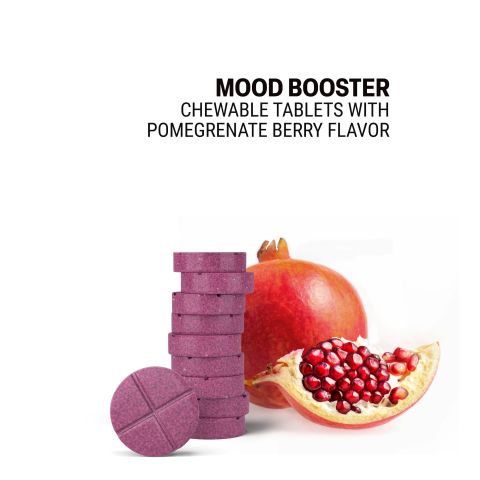 Mood Booster Tablets - Amla, Ashwagandha, Bacopa, L-Theanine - Thumbnail 4