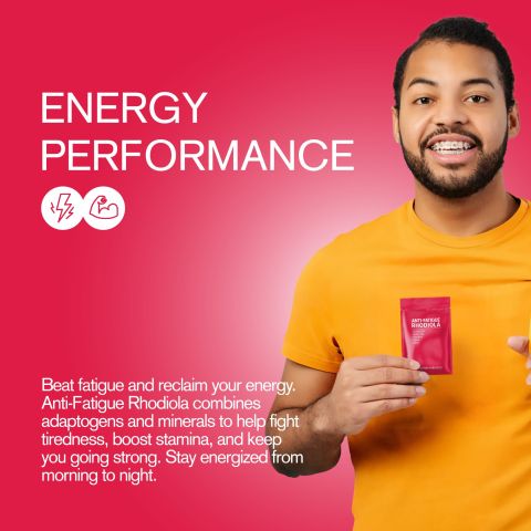 Anti-Fatigue Rhodiola Tablets - Amla, Green Tea, Panax, Rhodiola, Schisandra - Thumbnail 6