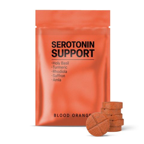 Serotonin Support Tablets - Amla, Holy Basil, Rhodiola, Turmeric - Thumbnail 2