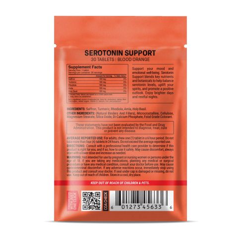 Serotonin Support Tablets - Amla, Holy Basil, Rhodiola, Turmeric - Thumbnail 8