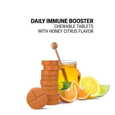 Daily Immune Booster Tablets - Amla, Ginger, Pomegranate, Tulsi, Turmeric - Thumbnail 4