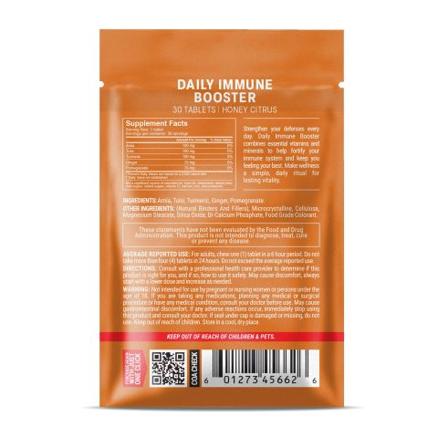 Daily Immune Booster Tablets - Amla, Ginger, Pomegranate, Tulsi, Turmeric - Thumbnail 8