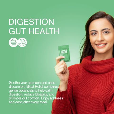 Bloat Relief Tablets - Ajwain, Coriander, Fennel, Ginger, Triphala - Thumbnail 6