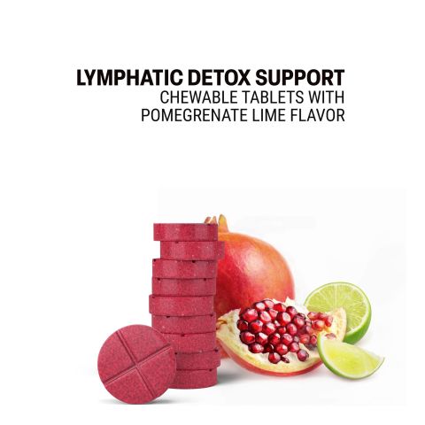 Lymphatic Detox Support Tablets - Burdock, Ginger, Manjustha, Neem, Turmeric - Thumbnail 4