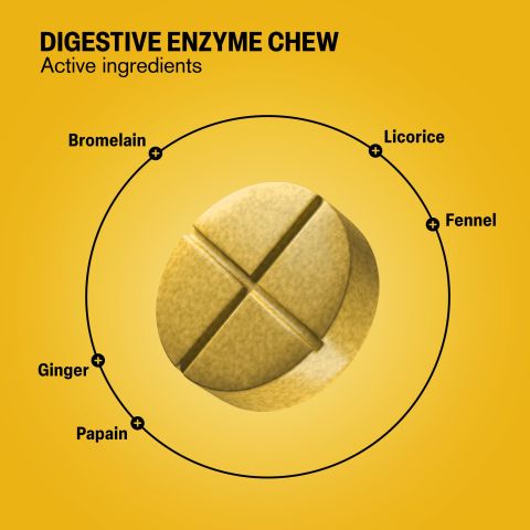 Digestive Enzyme Tablets - Bromelain, Fennel, Ginger, Licorice, Papain - Thumbnail 5