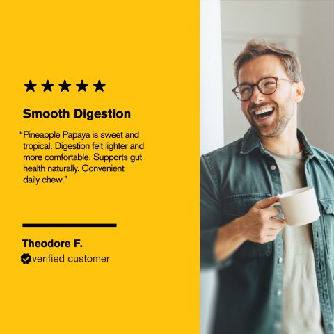 Digestive Enzyme Tablets - Bromelain, Fennel, Ginger, Licorice, Papain - Thumbnail 7