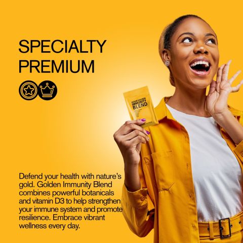 Asian Golden Immunity Blend Tablets - Amla, Black Pepper, Ginger, Tulsi, Turmeric - Thumbnail 6