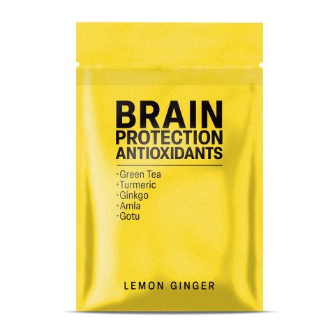 Brain Protection Antioxidants Tablets - Amla, Ginkgo, Gotu, Green Tea, Turmeric - Thumbnail 3