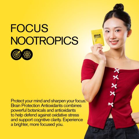Brain Protection Antioxidants Tablets - Amla, Ginkgo, Gotu, Green Tea, Turmeric - Thumbnail 6