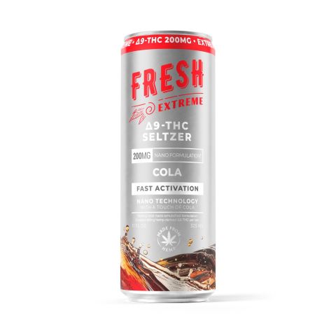 200mg Cola THC Seltzer - D9 Nano - Fresh - Thumbnail 1